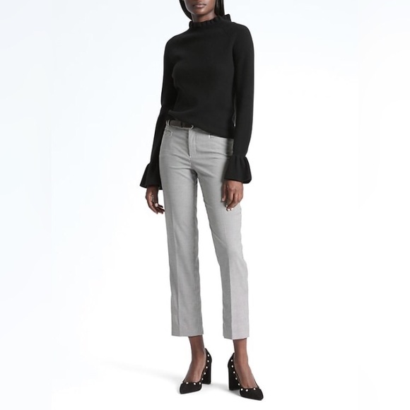 Banana Republic Sweaters - Banana Republic Ruffle Sleeve And Neck Sweater